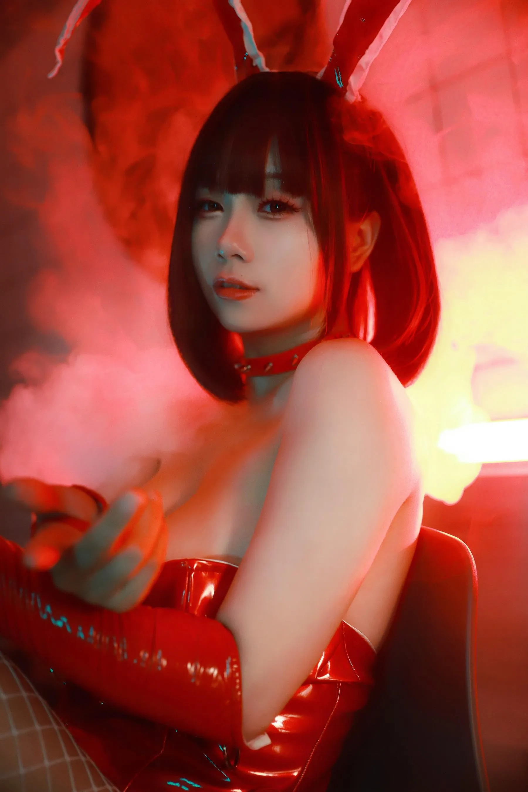 末夜787 – NO.07 红色兔女郎 [35P]插图7